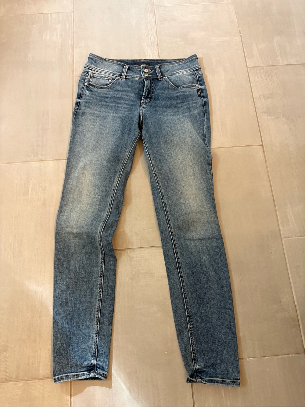 Silver Jeans Skinny Jeans in Faded Blue
